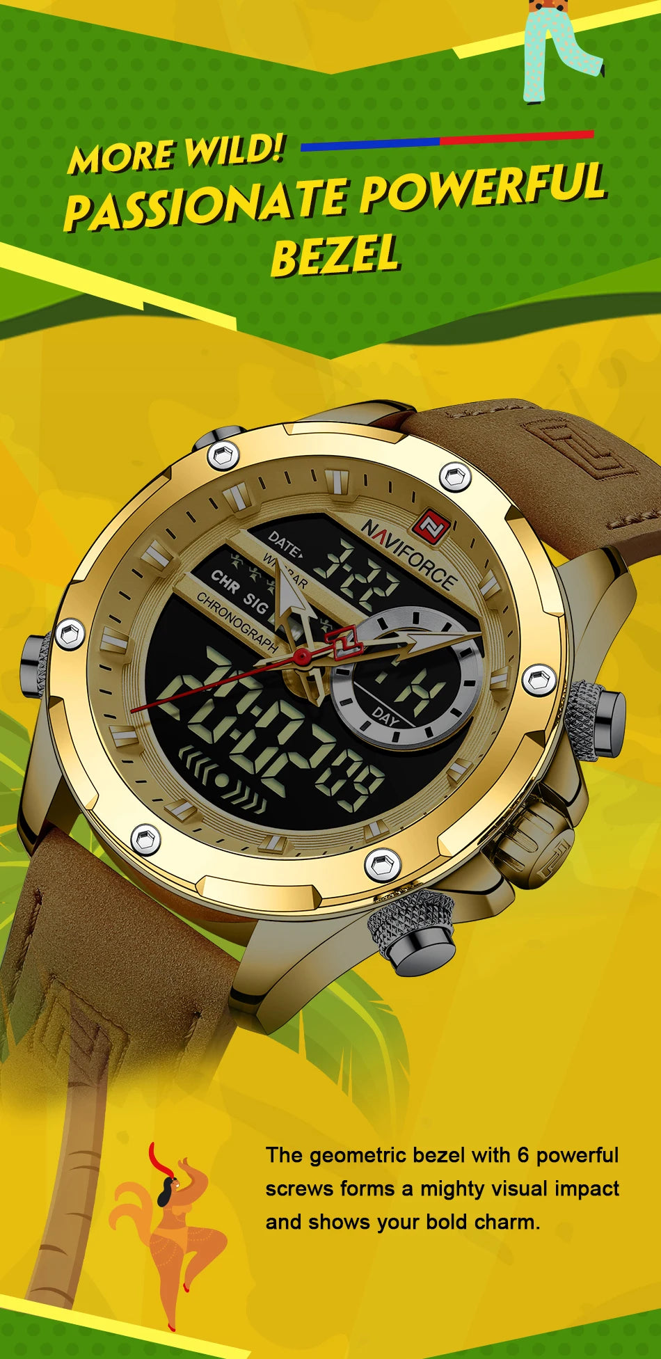 TitanForce Dual Display Sport Watch™