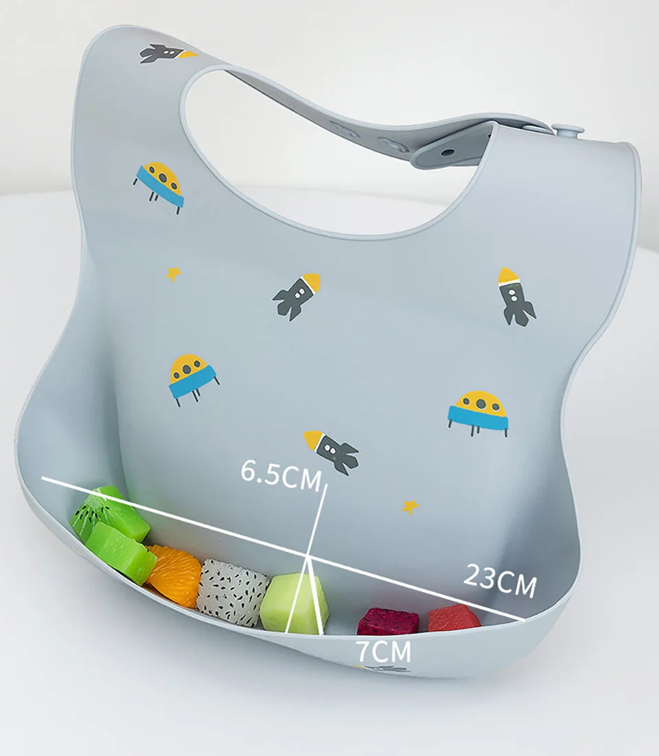 EasyClean Silicone Baby Bibs™
