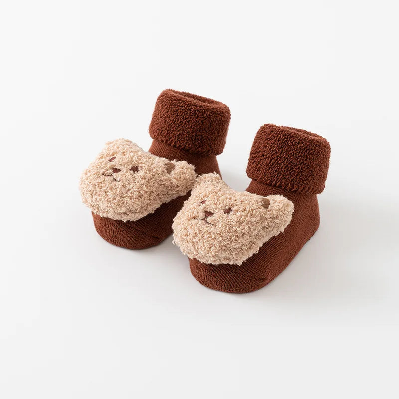 TeddySteps Cozy Non-Slip Baby Socks™