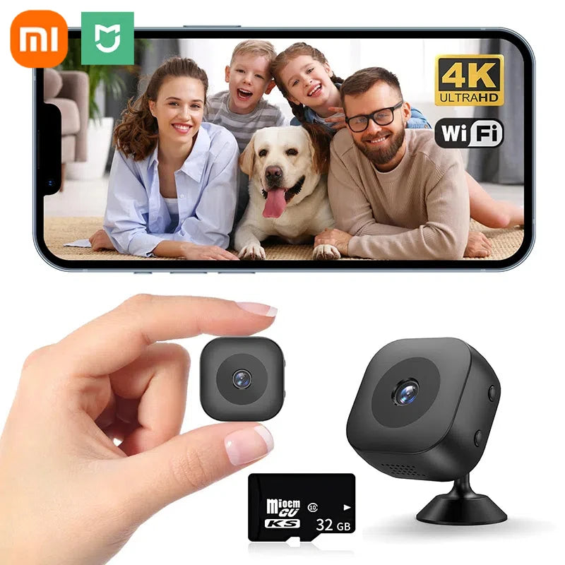 MiniGuard 4K – HD Smart Compact Camera with WiFi & Motion Detection