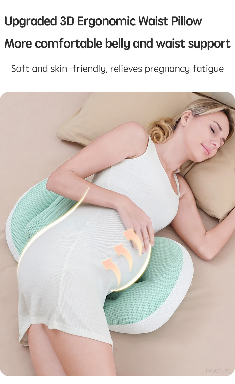 PregnaRest 30° Belly Support Sleep Pillow™