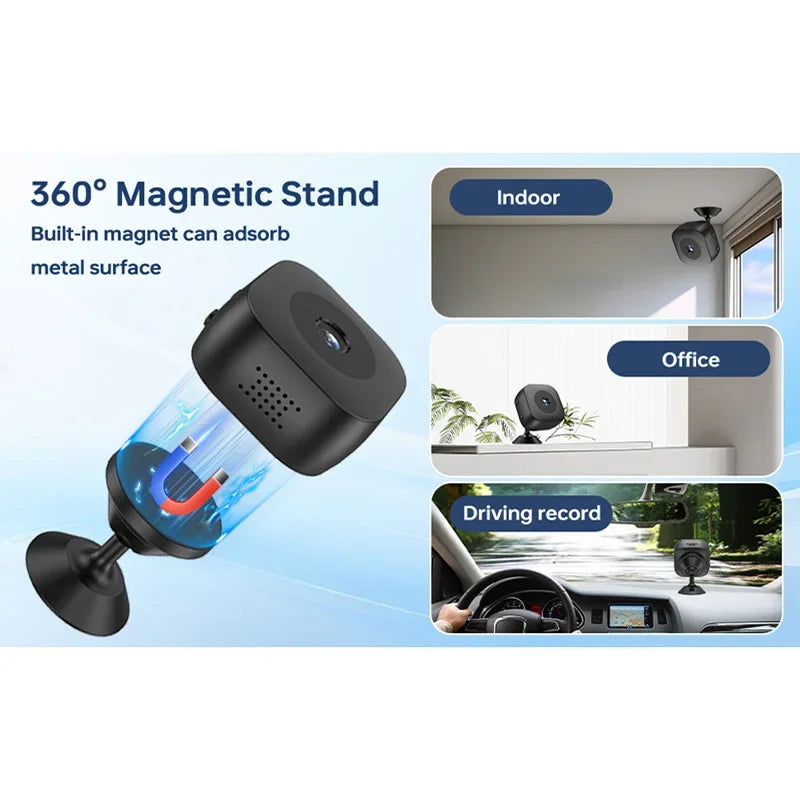 MiniGuard 4K – HD Smart Compact Camera with WiFi & Motion Detection