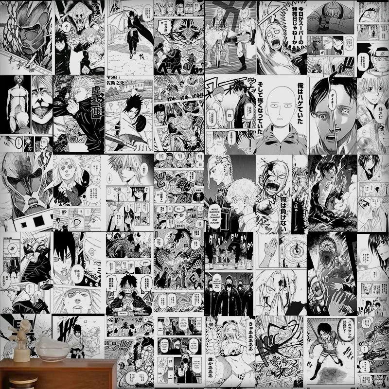 AnimeCollage™ Manga Wall Sticker Set
