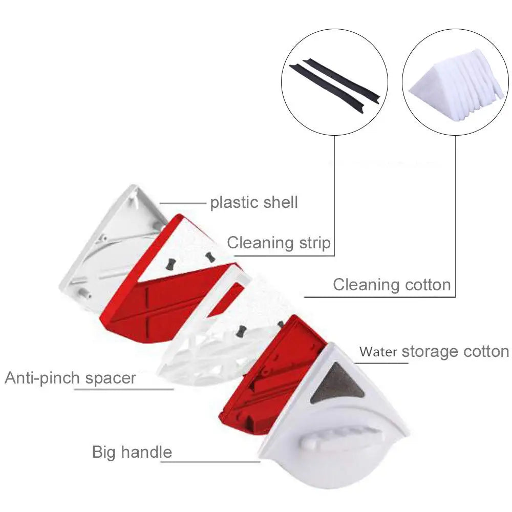 CrystalSwipe Magnetic Window Cleaner™