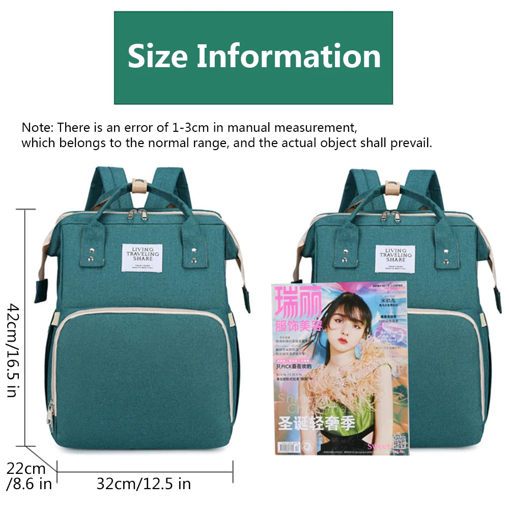 BabyNest 3-in-1 Foldable Crib Backpack™