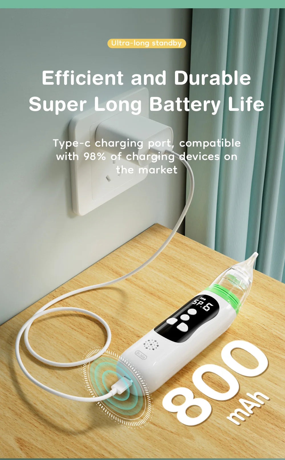 PureBreath Baby Electric Nasal Aspirator™