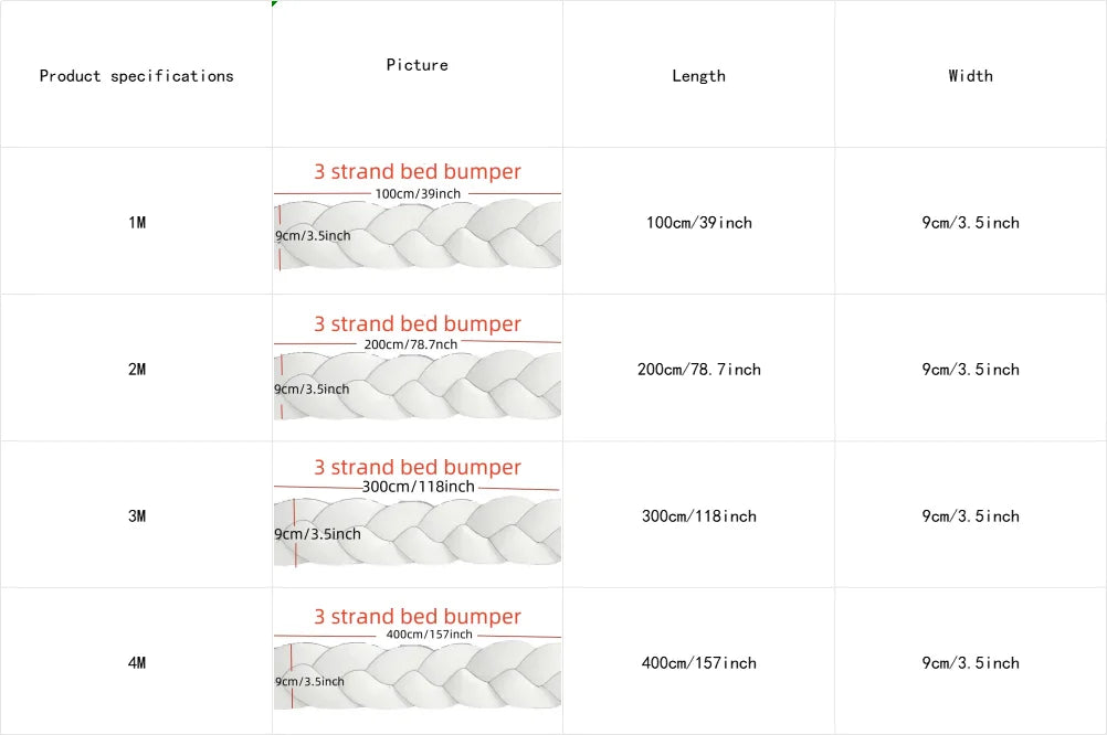 SoftBraid Baby Crib Bumper™