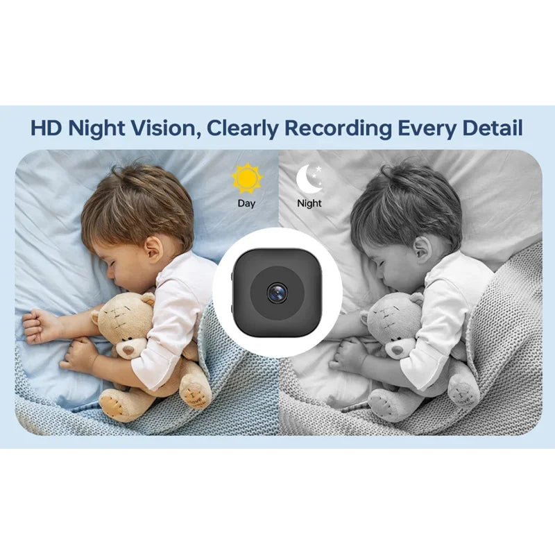 MiniGuard 4K – HD Smart Compact Camera with WiFi & Motion Detection