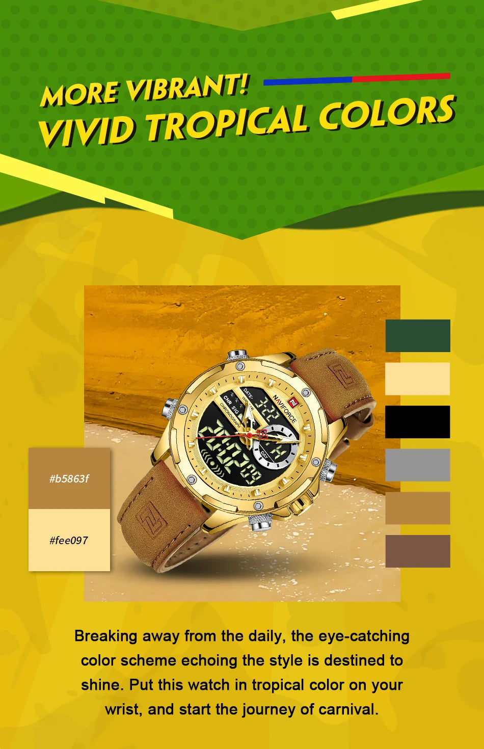 TitanForce Dual Display Sport Watch™