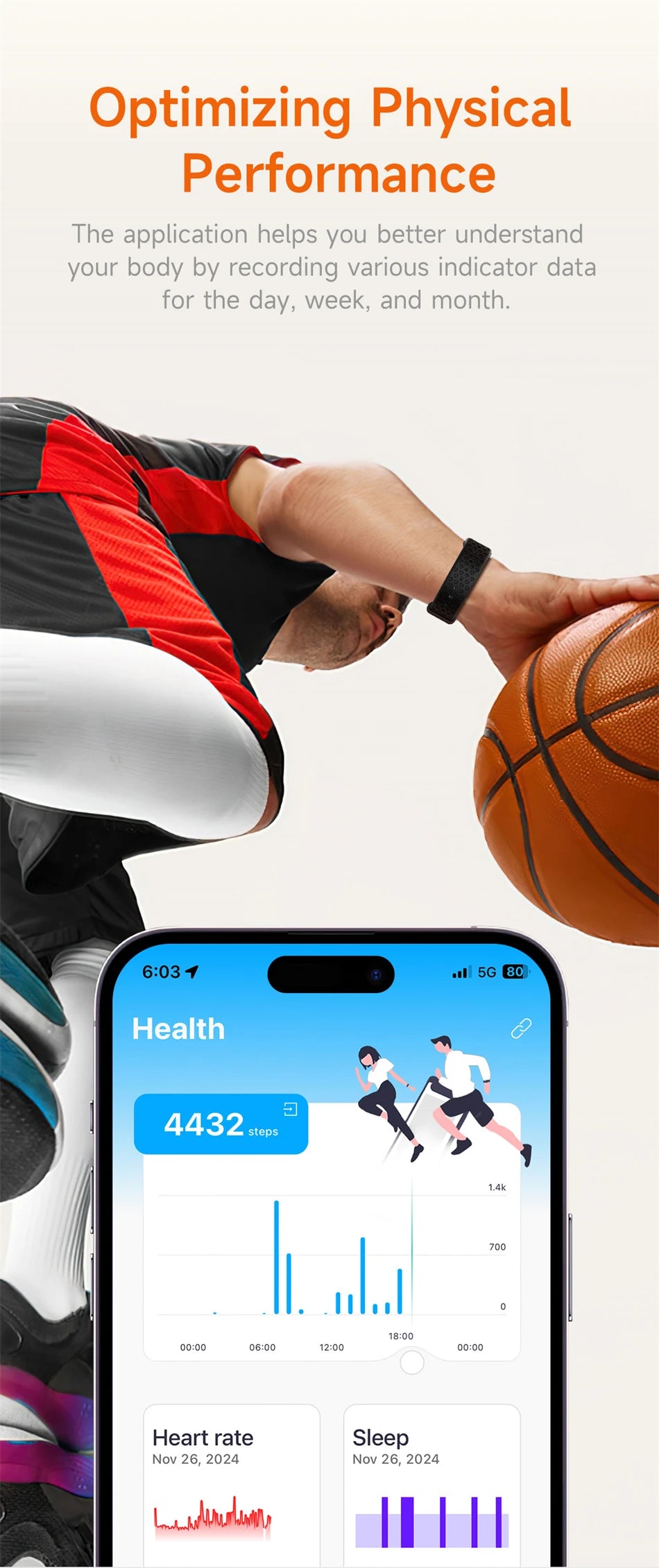 LIGE SmartHealth Pro Fitness Tracker™