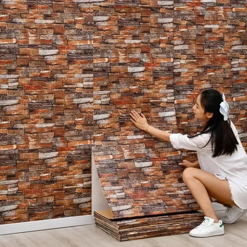 RealBrick 3D Wall Panel™ – Peel & Stick Home Makeover