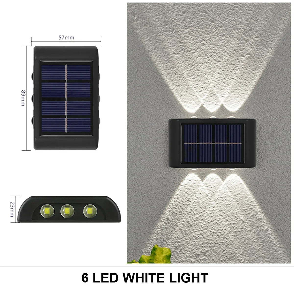 SolarGlow™ Up & Down Wall Light