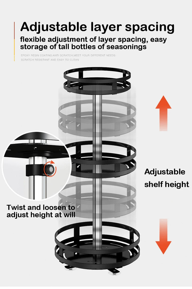 TowerSpin 360° Multi-Layer Organizer™