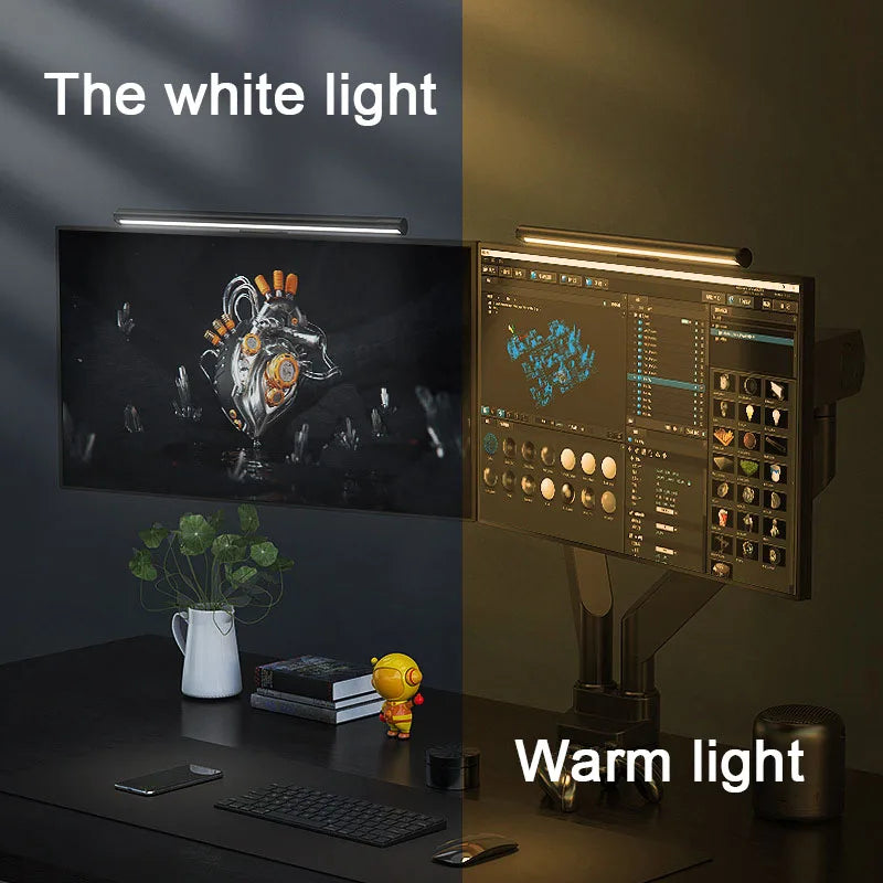 GlowDesk RGB – Smart Monitor Light Bar with Remote Control