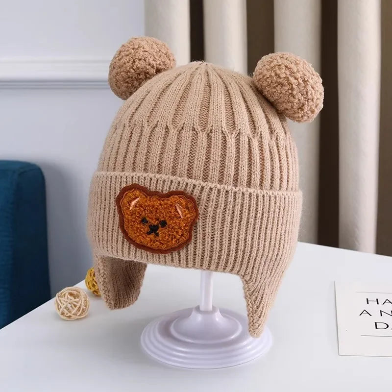 BearHugs Winter Knit Baby Hat™
