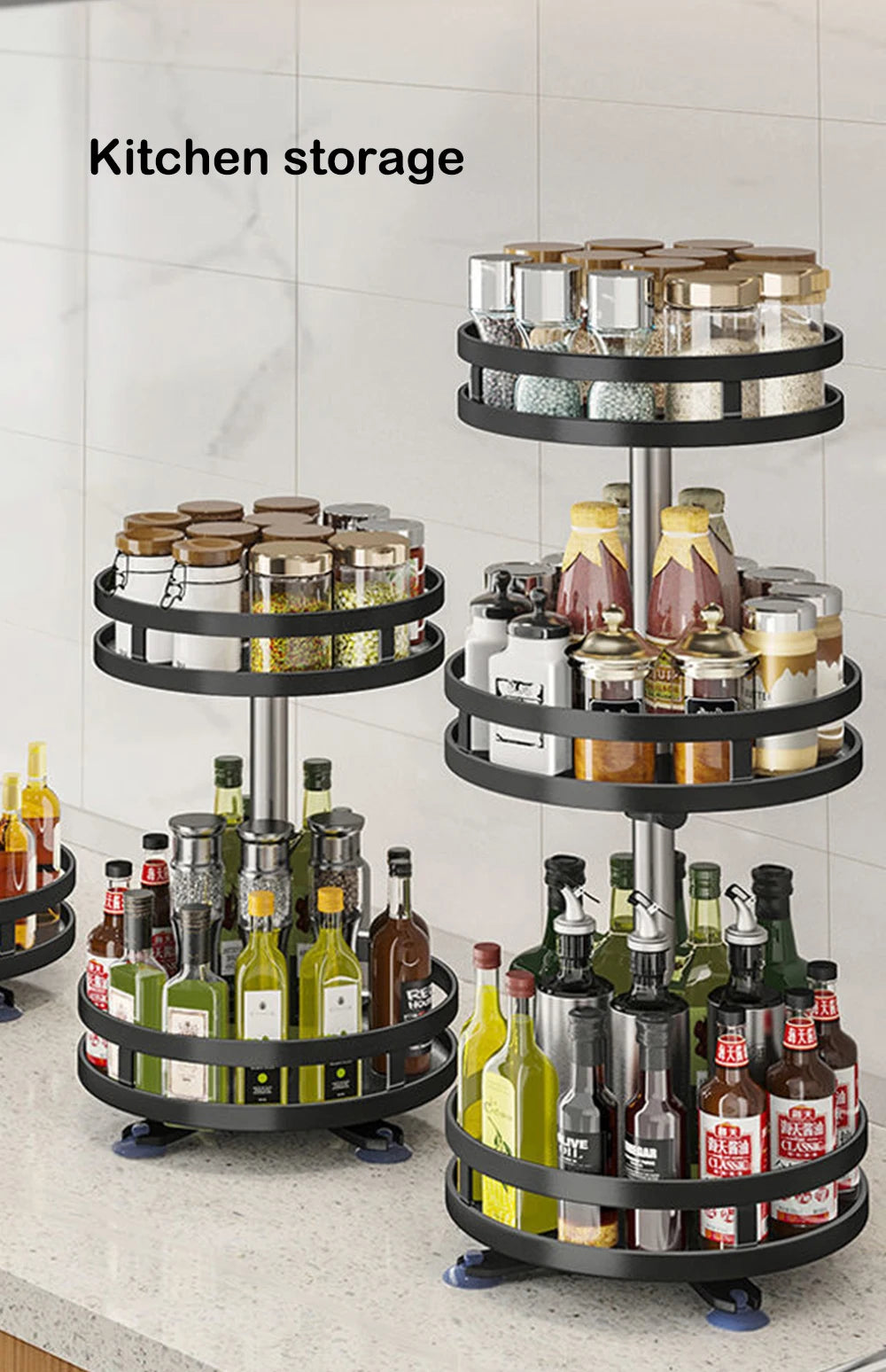 TowerSpin 360° Multi-Layer Organizer™