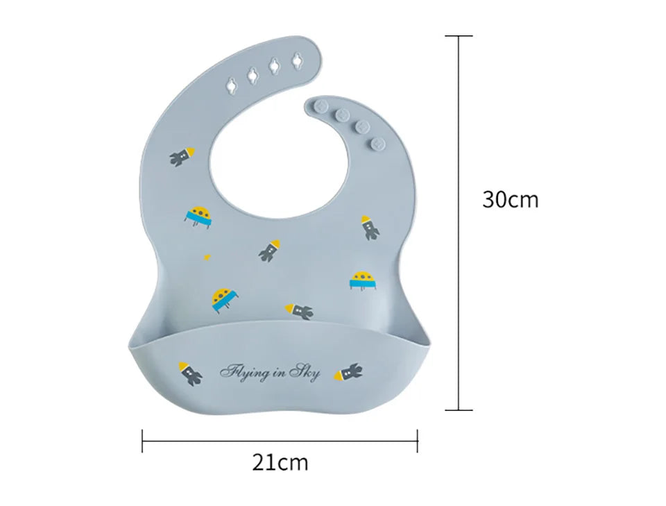 EasyClean Silicone Baby Bibs™