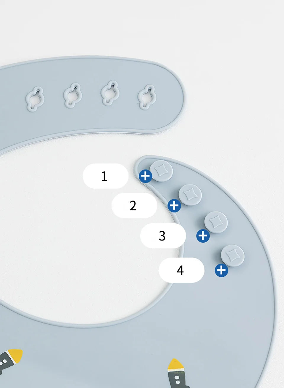 EasyClean Silicone Baby Bibs™