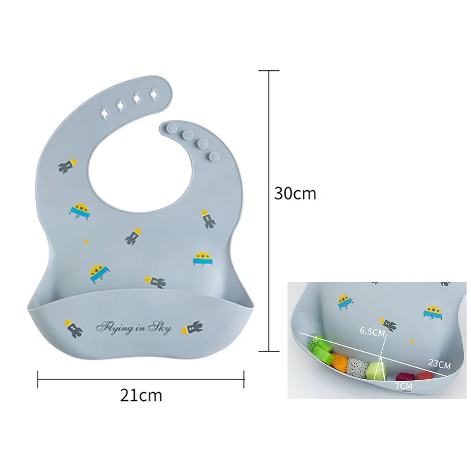 EasyClean Silicone Baby Bibs™