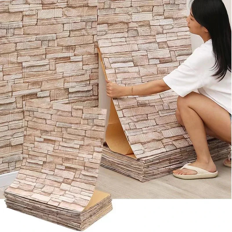 RealBrick 3D Wall Panel™ – Peel & Stick Home Makeover