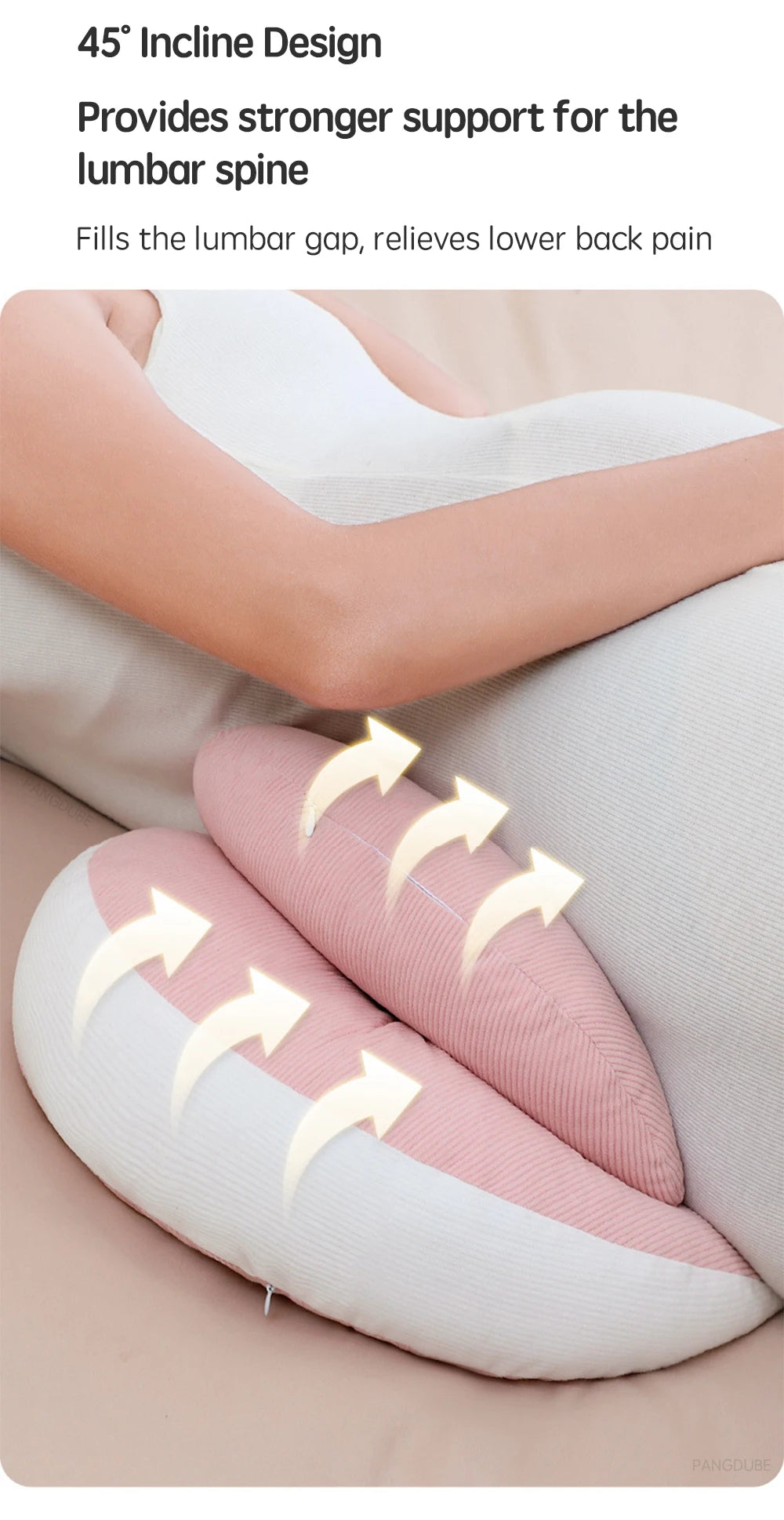 PregnaRest 30° Belly Support Sleep Pillow™