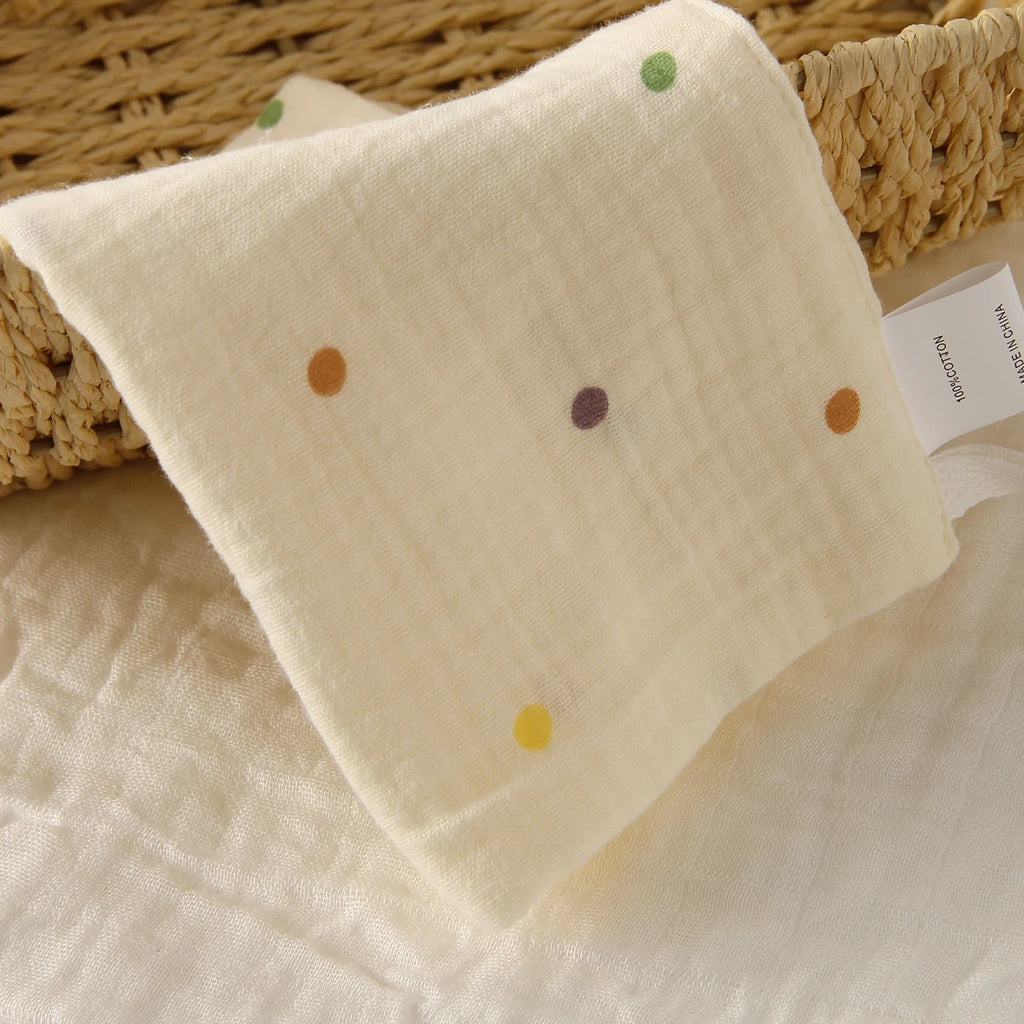 SoftBloom 6-Layer Cotton Baby Washcloth Set™ (5pcs)