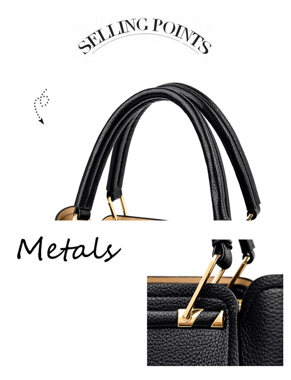 Elegance Luxe Structured Handbag™