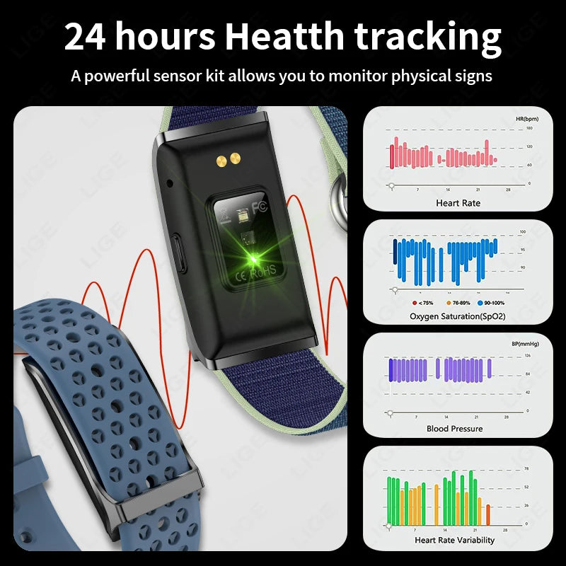 LIGE SmartHealth Pro Fitness Tracker™