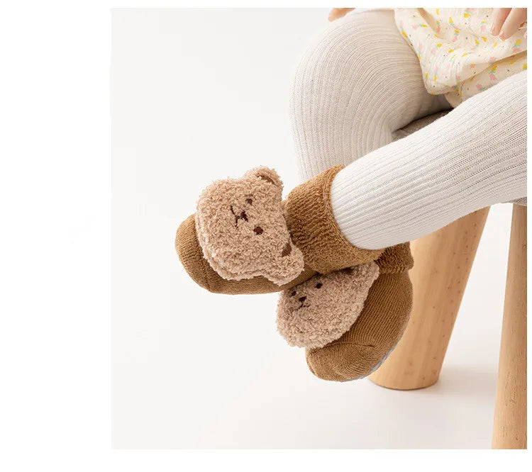 TeddySteps Cozy Non-Slip Baby Socks™