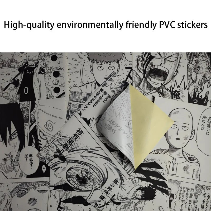 AnimeCollage™ Manga Wall Sticker Set