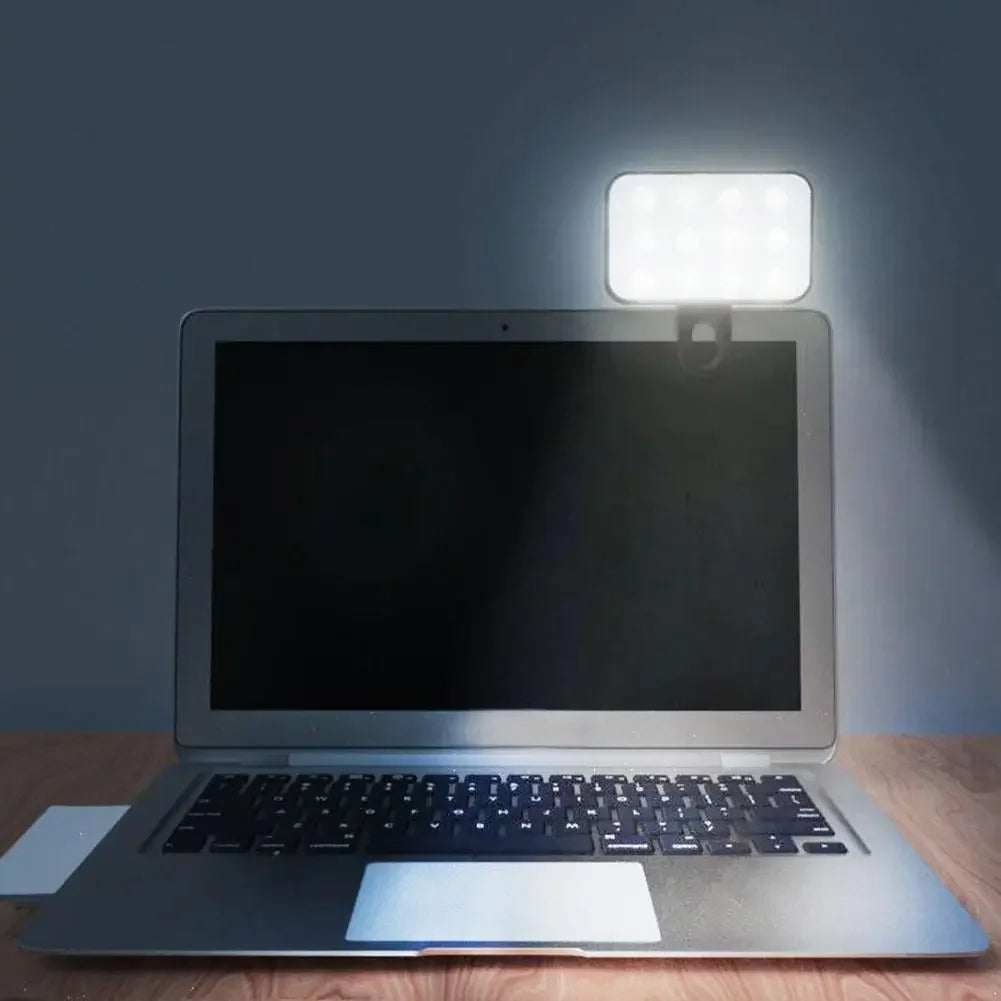 ClipLight Mini – Compact LED Fill Light for Phone & Laptop